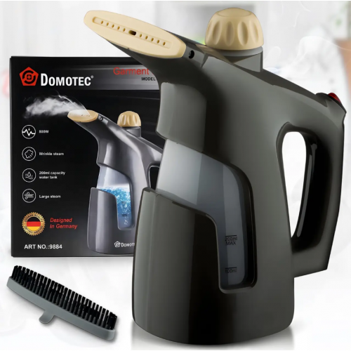 Ручний відпарювач для одягу з резервуаром 200 мл Domotec MS-1161BR 800W