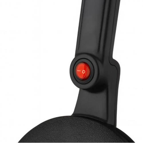 Електрична млинець 600Вт, 20 см, від мережі, Domotec MS 5209B, Чорний / Електрична сковорода для млинців