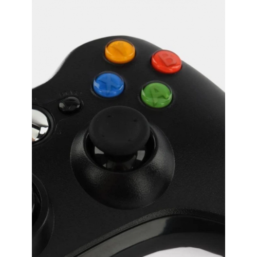 Джойстик PC360 у стилі XBOX провідний USB для комп'ютера Чорний