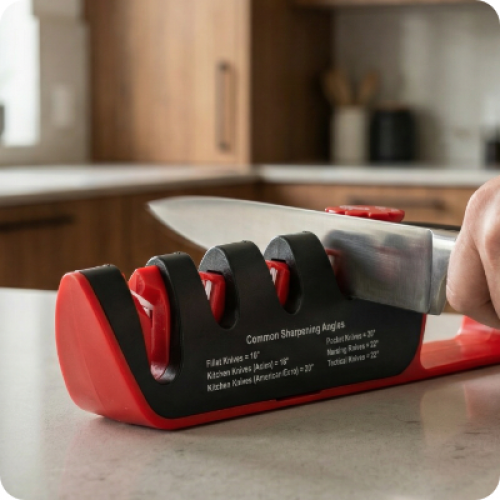 Точилка для ножів та ножиць STORM INTERTOOL HT-0553