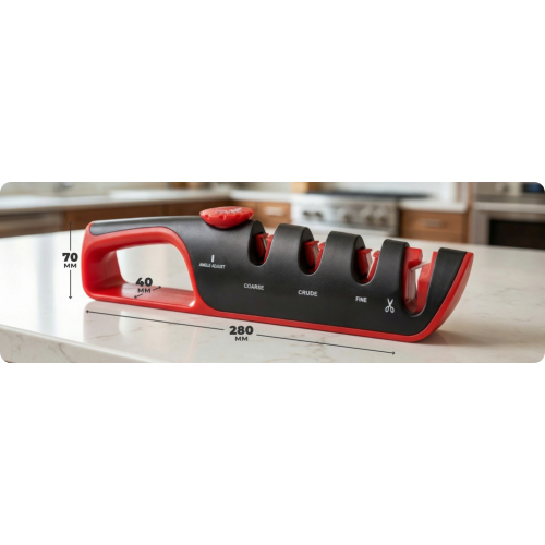 Точилка для ножів та ножиць STORM INTERTOOL HT-0553