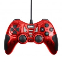 Джойстик DJ-606 USB дротовий режим "Вібро" Червоний