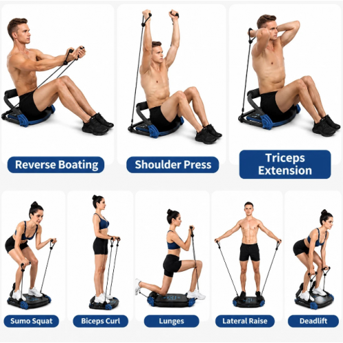 Багатофункціональна похила фітнес-дошка з таймером, Sport Stretching Plate, Помаранчева