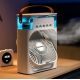 Міні вентилятор із контейнером для льоду портативний зволожувач повітря від Type-C Білий