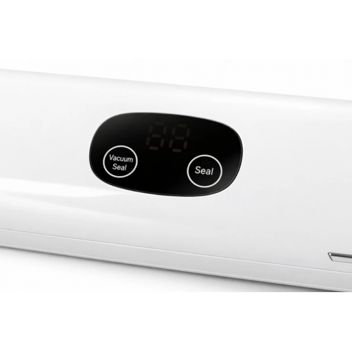Вакуумний пакувальник для продуктів Vacuum Sealer MK-801 90Вт побутовий вакуумний + 10 пакетів Білий