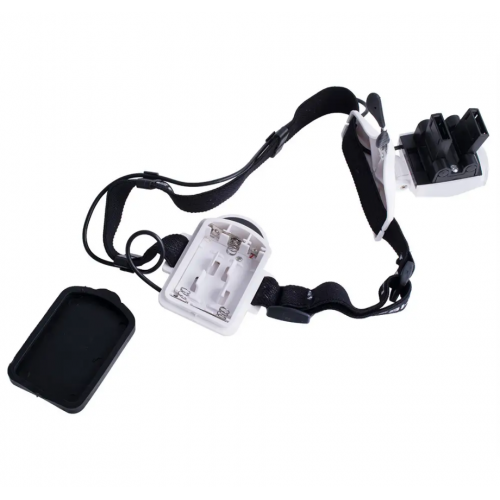 Бинокуляр Magnifier 9892C2 LED 1x-6x / бинокулярные очки с увеличением