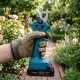 Електричний секатор Domotec 8500 в кейсі + 2 акумулятори / Ножиці садові / Електросекатор для саду