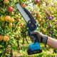 Акумуляторна ланцюгова міні-пила 6 inch Electric SAW DOMOTEC 8169 в кейсі / 2 акумулятори