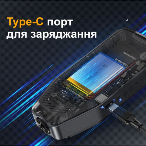 Професійний товщиномір Fnirsi CTG-20 датчик вимірювання товщини покриття фарби