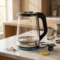 Чайник електричний Domotec 2L MS 7846 2000W, скляний