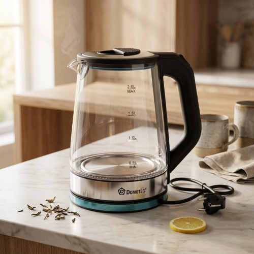 Чайник електричний Domotec 2L MS 7846 2000W, скляний