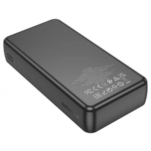 Зовнішній акумулятор Power bank Borofone J56A 20000 мАг 22.5 Вт швидка зарядка чорний