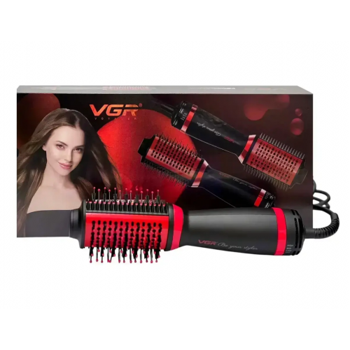 Фен-щітка для укладання волосся VGR V 415 / Стайлер для волосся 2 в 1 700 Вт