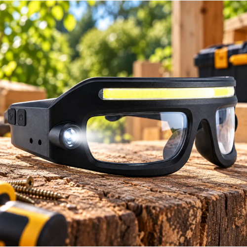 Захисні окуляри LED COB BL HP 2608 led з підсвіткою для ремонту