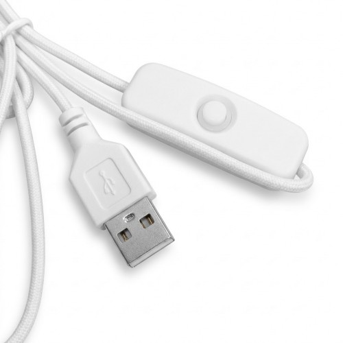 Силіконова стрічка від USB 2M / NEON світлодіодна стрічка / Водонепроникна стрічка неон Синій
