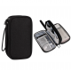 Сумка чохол для Power Bank та зовнішнього диска, проводів та кабелів органайзер Чорний