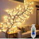Світлодіодна гірлянда-гілка 1.5м "Luminara" з USB-живленням та 72 LED Тепле світло