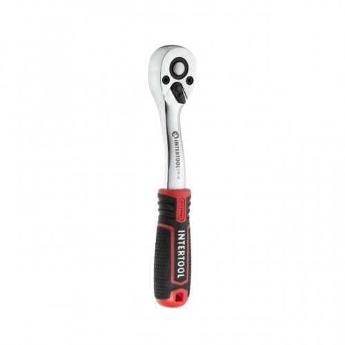 Набір головок 1/4 '4-14 мм., TORX, PH, HEX, SL, 72 зуба, 28ед., Cr-V STORM INTERTOOL ET-8018