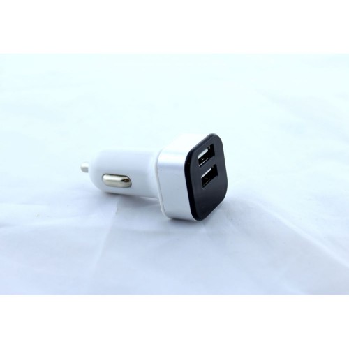 Авто USB зарядка адаптер HC-1 9001 от прикуривателя 12v зарядное Белый